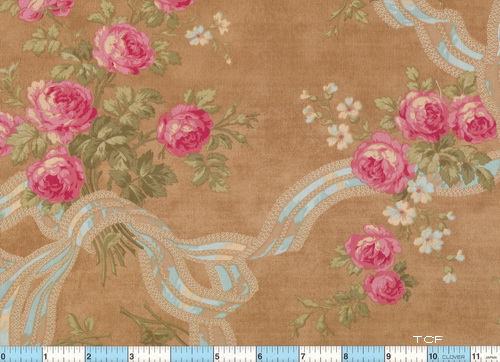 Captured in Time Tie Dyed Floral Ribbon Roses